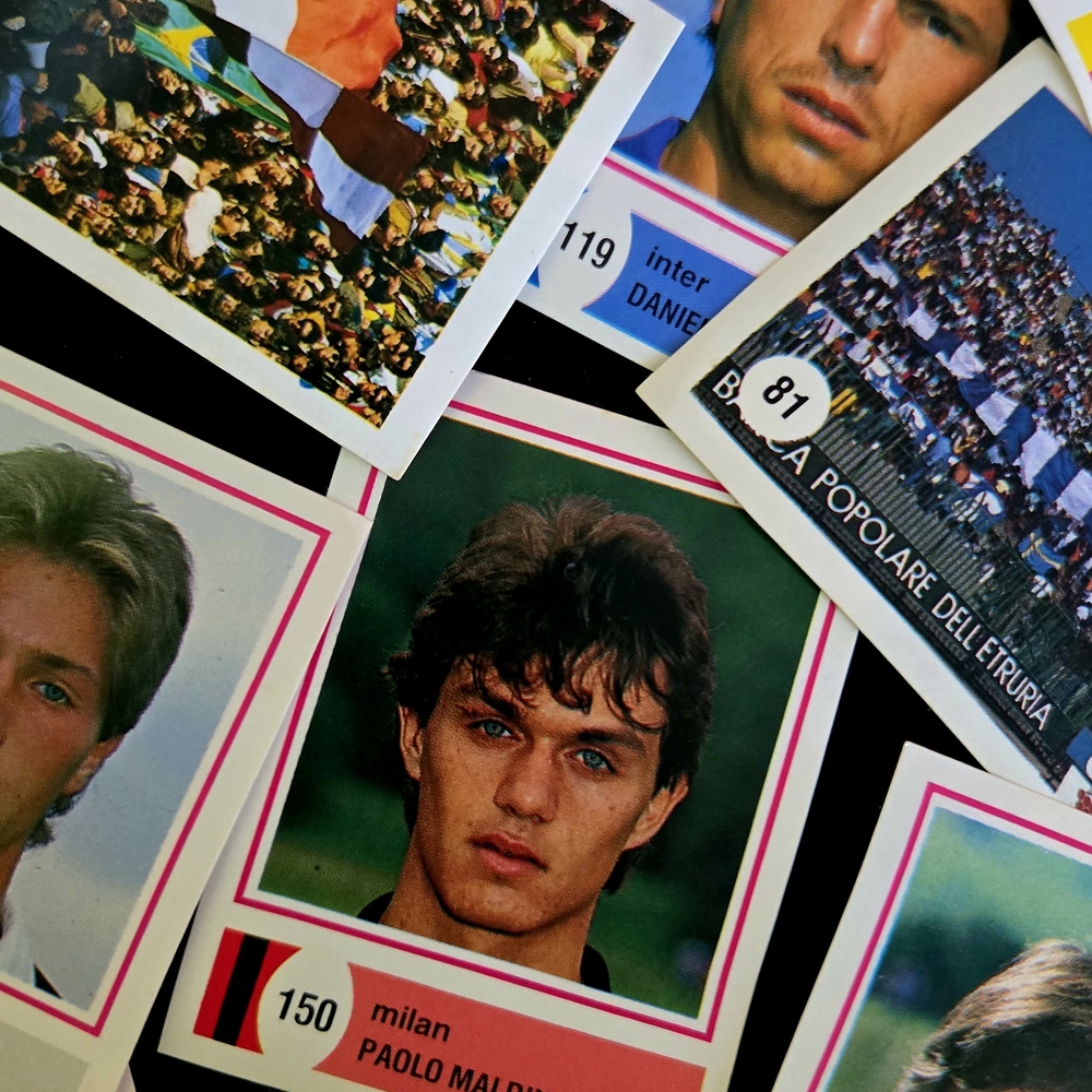 Rare Original Italian Soccer Sticker Set – PANINI 1980s 🇮🇹